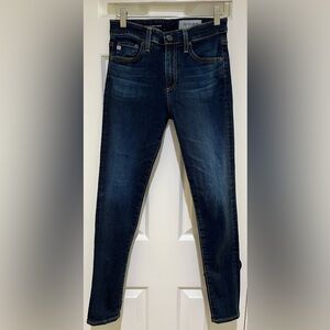 AG Adriano Goldschmied Women’s Farrah Skinny Ankle High-Rise AG-Ed Denim Size 26